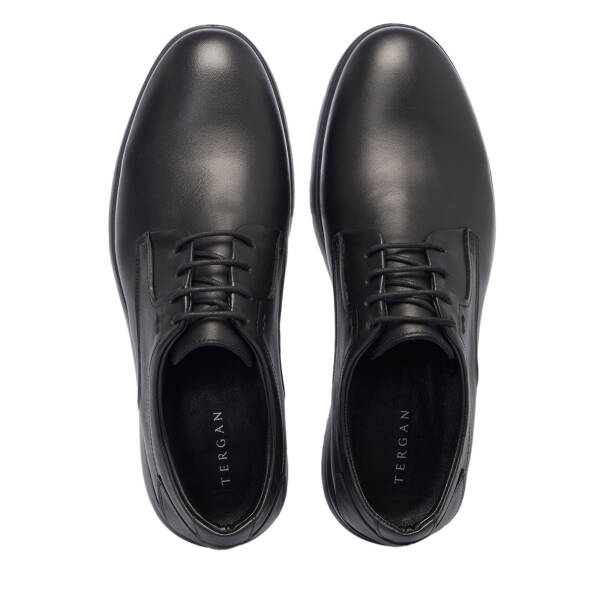 Siyah Deri Erkek Casual Ayakkabı - E25S1AY57550-A23 - 5