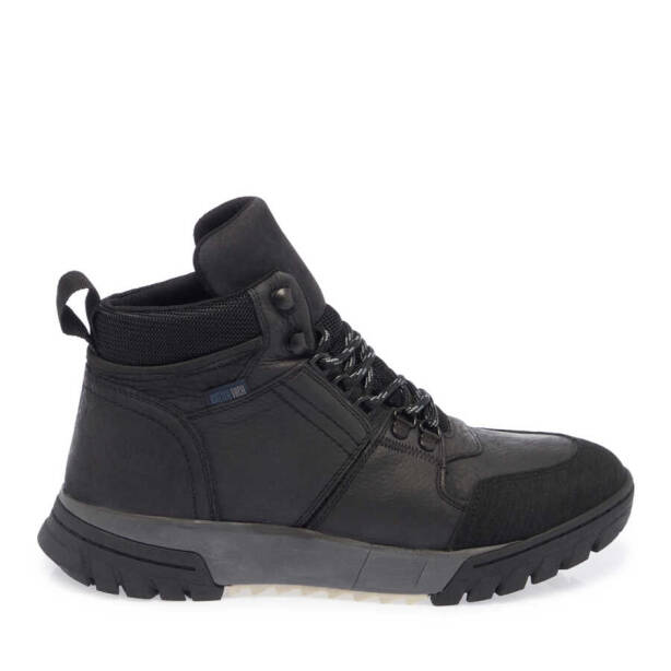 Siyah Deri Erkek Casual Bot - E23K1BT56397-A23 - 3