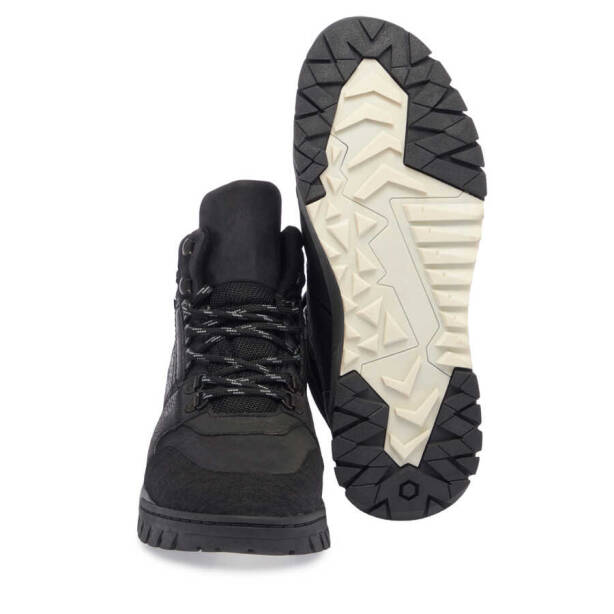 Siyah Deri Erkek Casual Bot - E23K1BT56397-A23 - 4