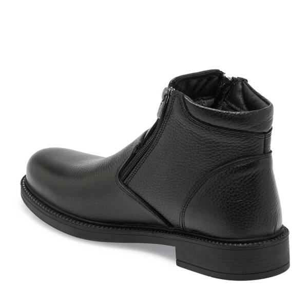 Siyah Deri Erkek Casual Bot - E24K1BT56995-A41 - 2