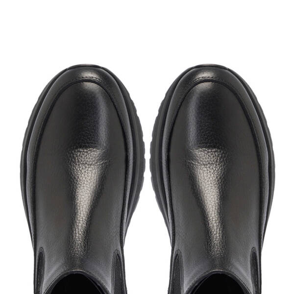 Siyah Hakiki Deri Erkek Casual Bot - E24K1BT57029-A41 - 5