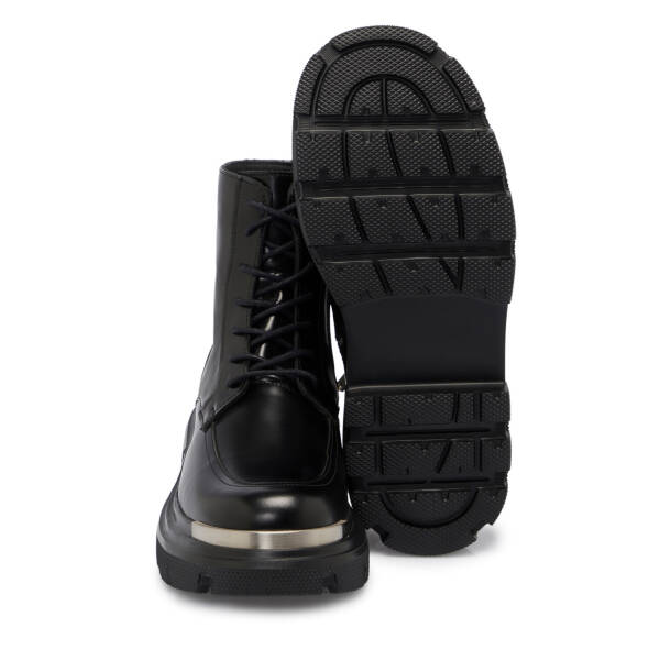 Siyah Deri Erkek Casual Bot - E24K1BT57061-A23 - 4
