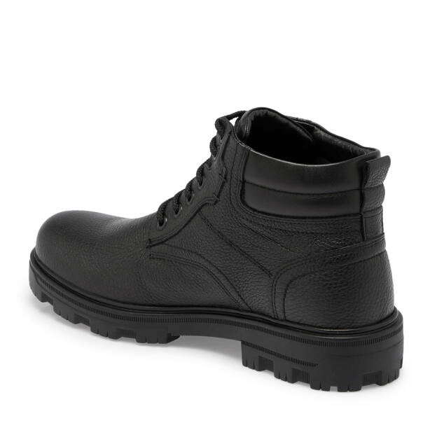 Siyah Deri Erkek Casual Bot - E24K1BT57086-A41 - 2