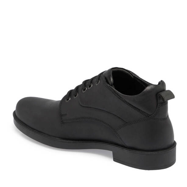 Siyah Deri Erkek Casual Bot - E24K1BT57087-Q43 - 2