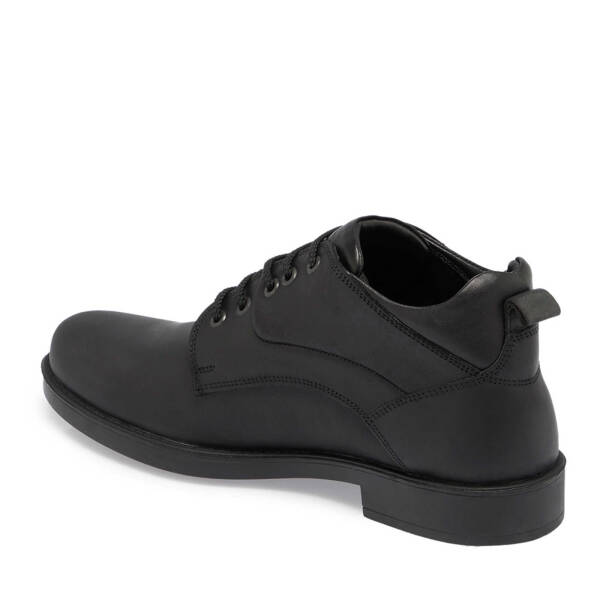 Siyah Deri Erkek Casual Bot - E24K1BT57087-Q43 - 2