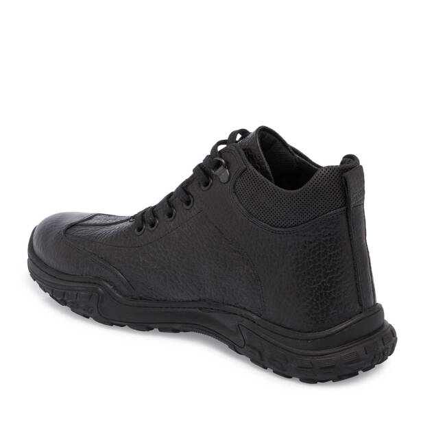Siyah Deri Erkek Casual Bot - E24K1BT57103-A23 - 2