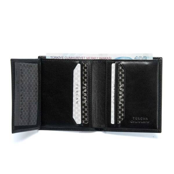 Siyah Deri Erkek Cüzdan - S1CE00001208-B06 - 3