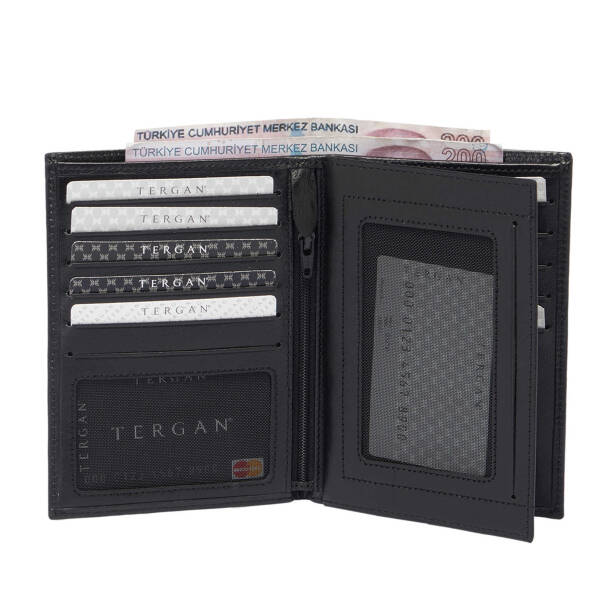 Siyah Deri Erkek Cüzdan - S1CE00001219-U4M - 2