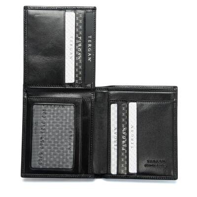  Siyah Deri Erkek Cüzdan - S1CE00001339-B06 - 3