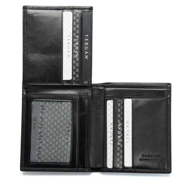 Siyah Hakiki Deri Erkek Cüzdan - S1CE00001339-B06 - 3