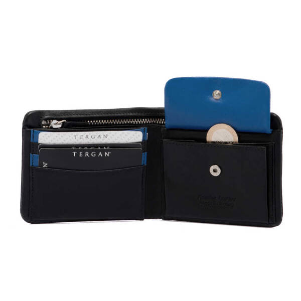 Siyah Deri Erkek Cüzdan - S1CE00001361-N3I - 3