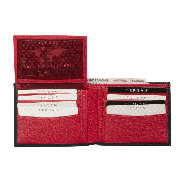 Siyah Deri Erkek Cüzdan - S1CE00001498-U8Y - 3