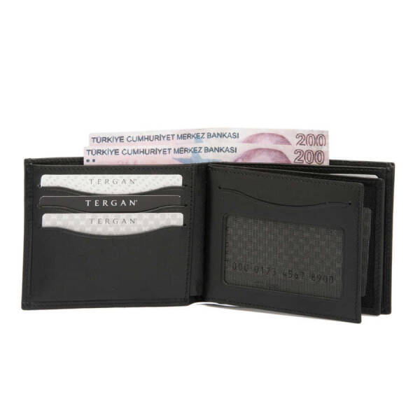 Siyah Hakiki Deri Erkek Cüzdan - S1CE00001499-A97 - 4