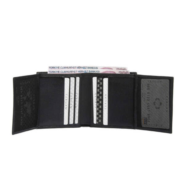 Siyah Hakiki Deri Erkek Cüzdan - S1CE00001517-A97 - 3