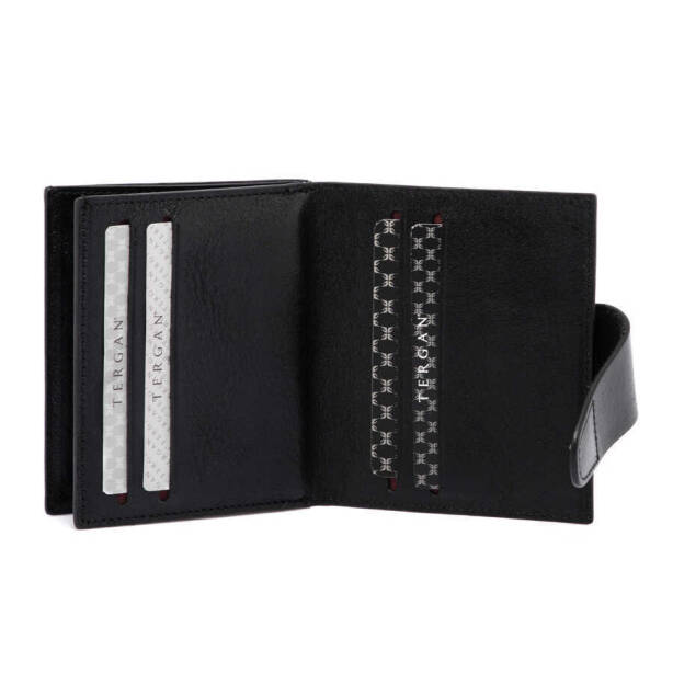 Siyah Deri Erkek Cüzdan - S1CE00001544-A97 - 3