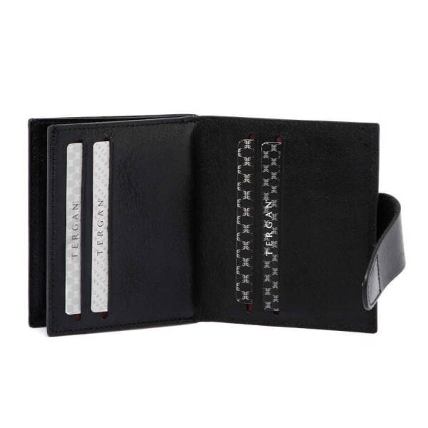 Siyah Deri Erkek Cüzdan - S1CE00001544-A97 - 3