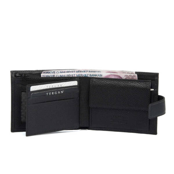 Siyah Deri Erkek Cüzdan - S1CE00001559-A6F - 2