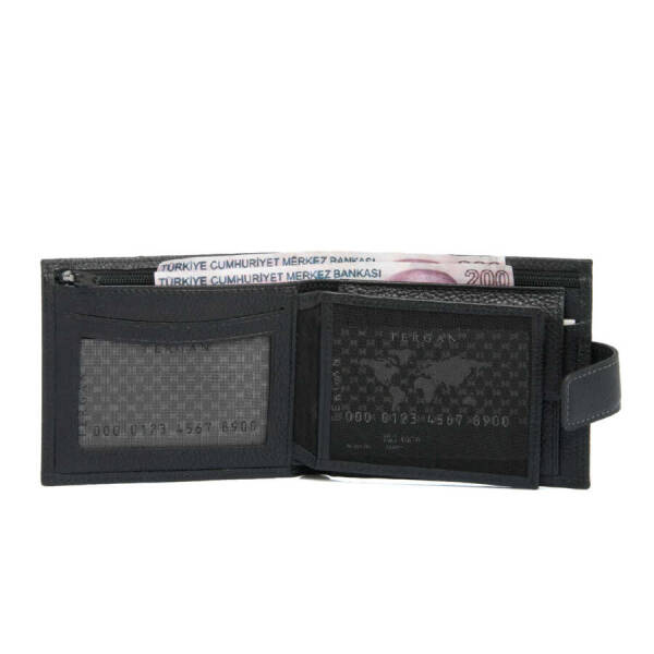 Siyah Deri Erkek Cüzdan - S1CE00001559-A6F - 3