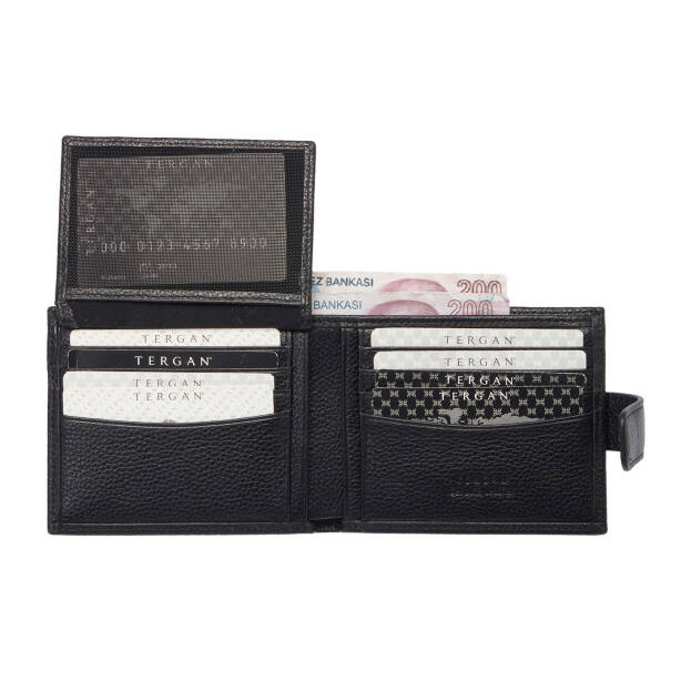 Siyah Hakiki Deri Erkek Cüzdan - S1CE00001567-A6F - 3