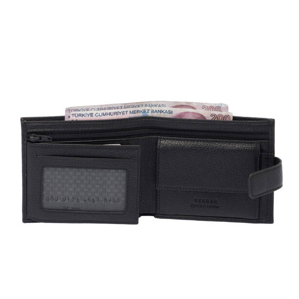 Siyah Deri Erkek Cüzdan - S1CE00001571-U9G - 2