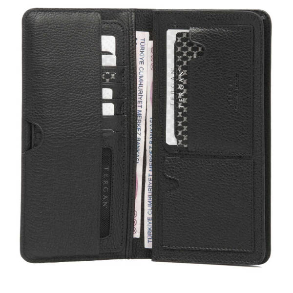 Siyah Deri Erkek Cüzdan - S1CE00001592-A6F - 2