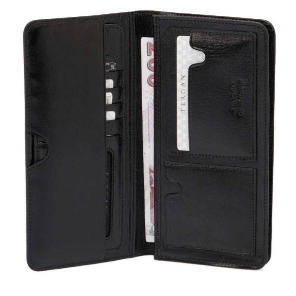 Siyah Hakiki Deri Erkek Cüzdan - S1CE00001592-B06 - 2