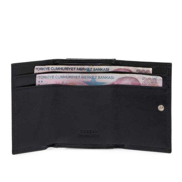 Siyah Deri Erkek Cüzdan - S1CE00001650-B06 - 2