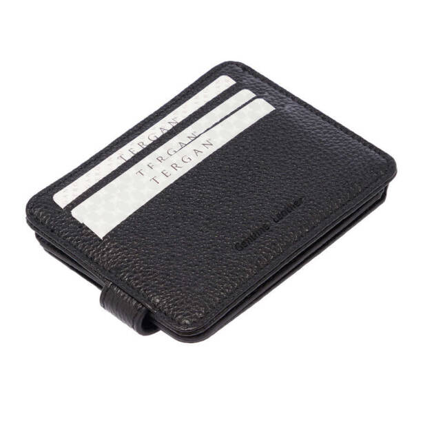 Siyah Hakiki Deri Erkek Cüzdan - S1CE00001658-A6F - 4