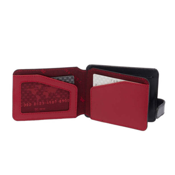 Siyah Hakiki Deri Erkek Cüzdan - S1CE00001658-I13 - 2