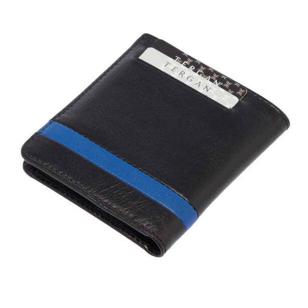 Siyah Deri Erkek Cüzdan - S1CE00001664-K1B - 3