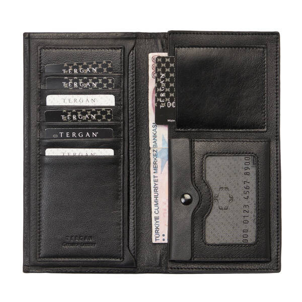 Siyah Deri Erkek Cüzdan - S1CE00001668-C59 - 2