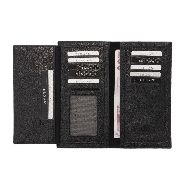 Siyah Deri Erkek Cüzdan - S1CE00001669-U9G - 3