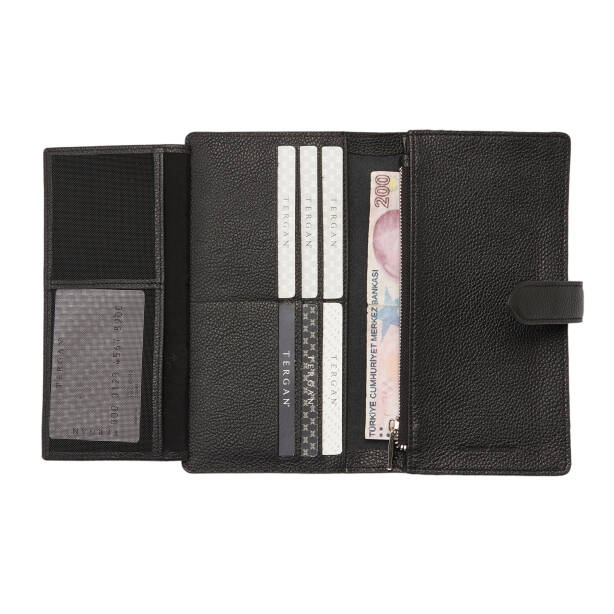 Siyah Deri Erkek Cüzdan - S1CE00001670-U9G - 3