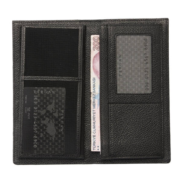 Siyah Deri Erkek Cüzdan - S1CE00001671-U9G - 3