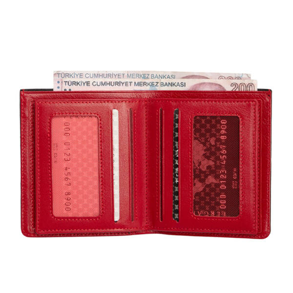 Siyah Deri Erkek Cüzdan - S1CE00001672-V1K - 3