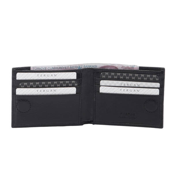 Siyah Deri Erkek Cüzdan - S1CE00001673-A97 - 2