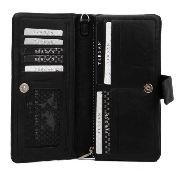 Siyah Deri Erkek El Çantası - S1PC00001621-C59 - Tergan
