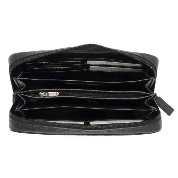 Siyah Deri Erkek El Çantası - S1PC00002179-A6F - 4