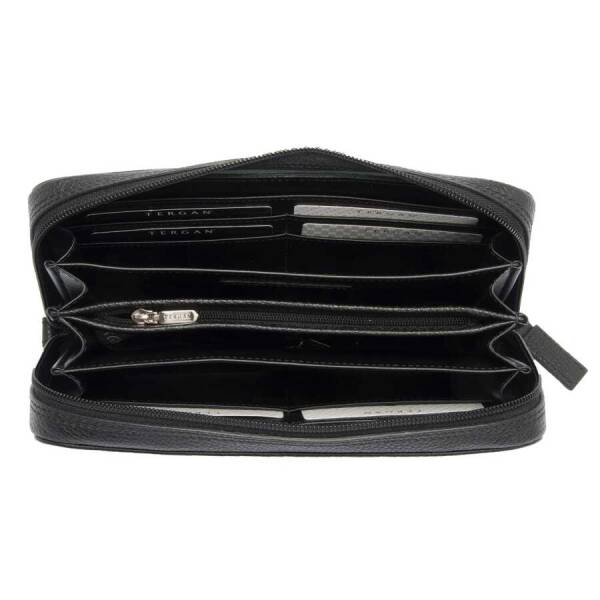 Siyah Deri Erkek El Çantası - S1PC00002179-A6F - 4