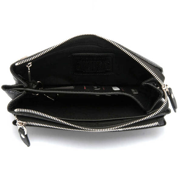 Siyah Hakiki Deri Erkek El Çantası - S1PC00021217-A6F - 4