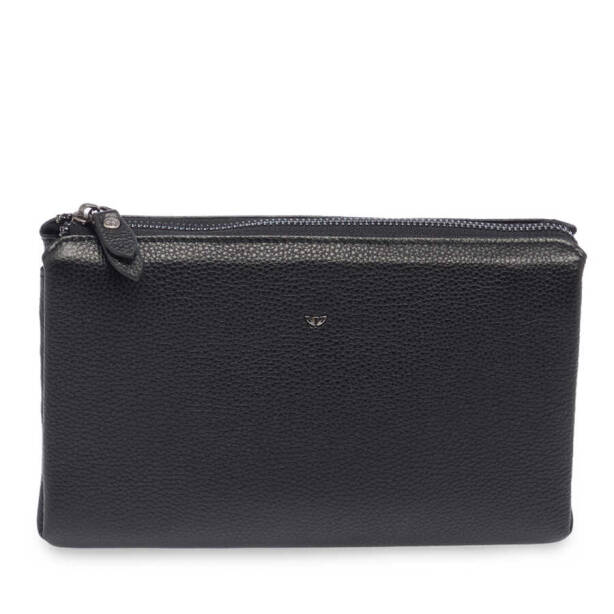 Siyah Hakiki Deri Erkek El Çantası - S1PC00021239-A6F 