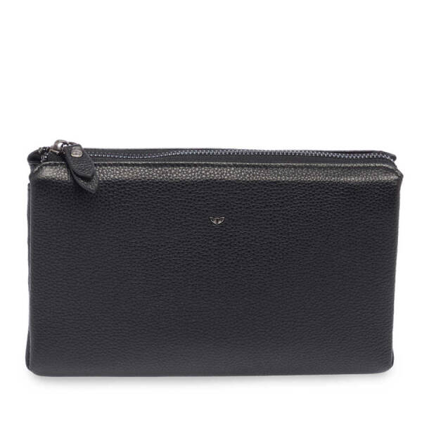 Siyah Hakiki Deri Erkek El Çantası - S1PC00021239-A6F - 1