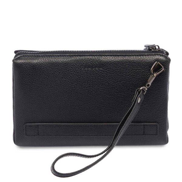 Siyah Hakiki Deri Erkek El Çantası - S1PC00021239-A6F - 3