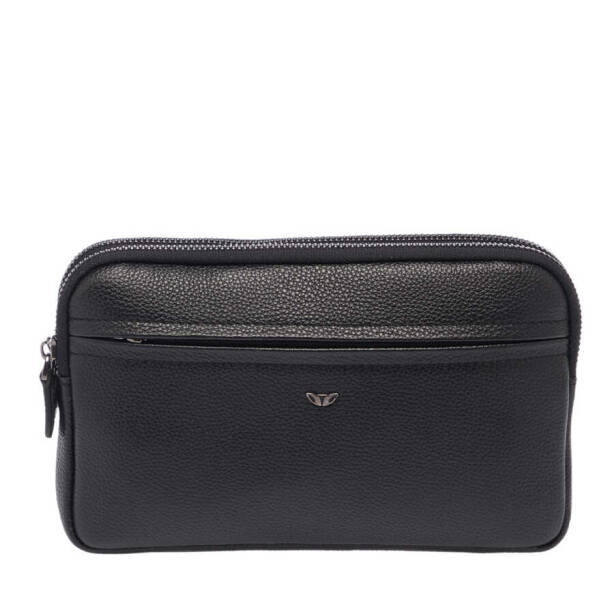 Siyah Deri Erkek El Çantası - S1PC00021488-A6F - 1