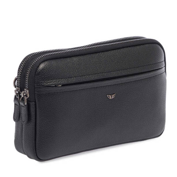 Siyah Deri Erkek El Çantası - S1PC00021488-A6F - 2