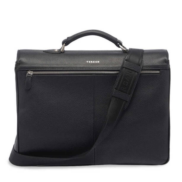 Siyah Deri Erkek Evrak Çantası - S1EV00021108-A41 - 3