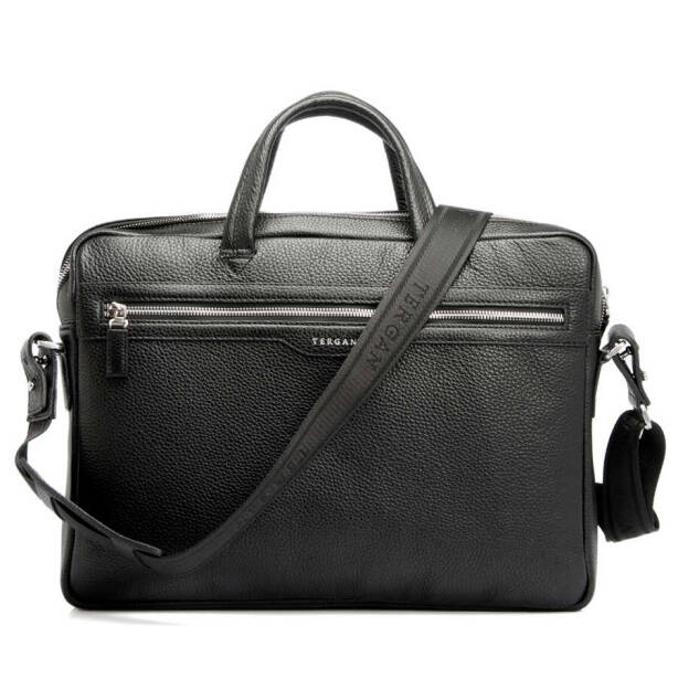 Siyah Hakiki Deri Erkek Evrak Çantası - S1EV00021140-A41 - 3