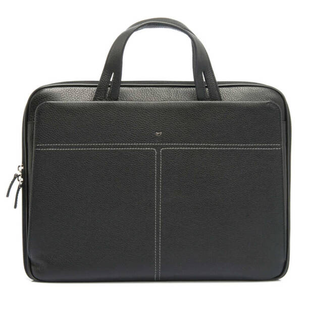 Siyah Deri Erkek Evrak Çantası - S1EV00021269-A6F 