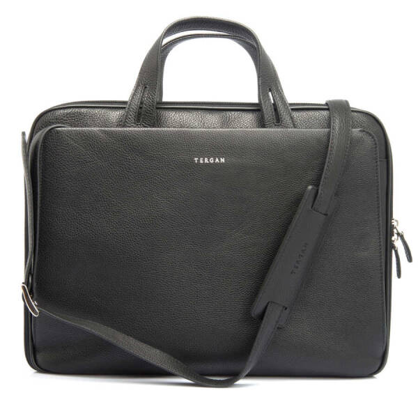 Siyah Deri Erkek Evrak Çantası - S1EV00021269-A6F - 3