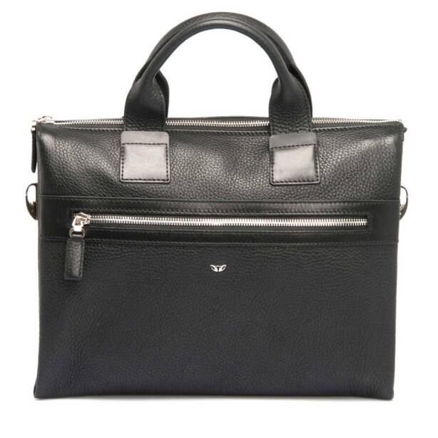 Siyah Deri Erkek Evrak Çantası - S1EV00021368-A41 